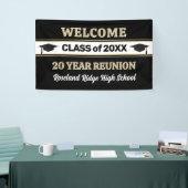 Welcome 20 yr Class Reunion Banner (Beurs)