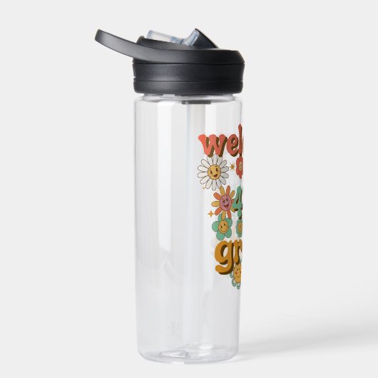 WELCOME 4TH GRADE  BACK TO SCHOOL FIRST DAY SCHOOL WATERFLES (Rechts)