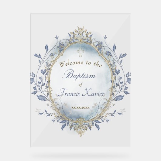 welcome Acrylic Sign Acryl Bord (Voorkant)