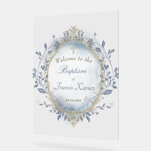 welcome Acrylic Sign Acryl Bord (Hoek)