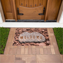 WELCOME Arizona Southwest Lava Rock Stepping Stone