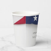 Welcome Back Military Hero USA Flag Party Papieren Bekers (Rechts)