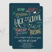 Welcome Back School Picnic Kaart (Voorkant / Achterkant)