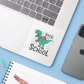 Welcome Back to School 2022 Sticker (Laptop met iPhone)