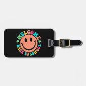 Welcome Back to School Bagagelabel (Voorkant horizontaal)