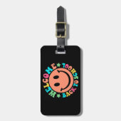 Welcome Back to School Bagagelabel (Voorkant verticaal)