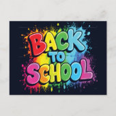Welcome Back to School Briefkaart (Voorkant)