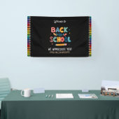 Welcome Back to School – Bright & Fun Classroom Spandoek (Beurs)
