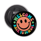 Welcome Back to School Button Flesopener (Voorkant)