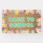 Welcome Back to School Classroom Poster Banner (Horizontaal)