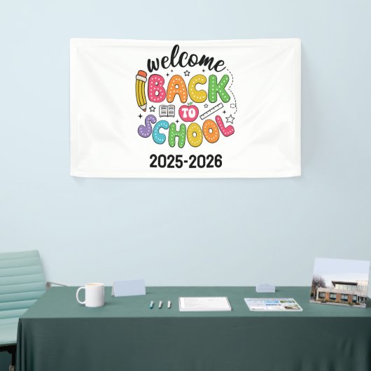 Welcome Back to School | Classroom Spandoek (Beurs)