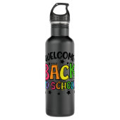 Welcome Back To School Design for School Staff Waterfles (Voorkant)