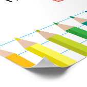 Welcome back to school , First day of school Poster (Hoek)