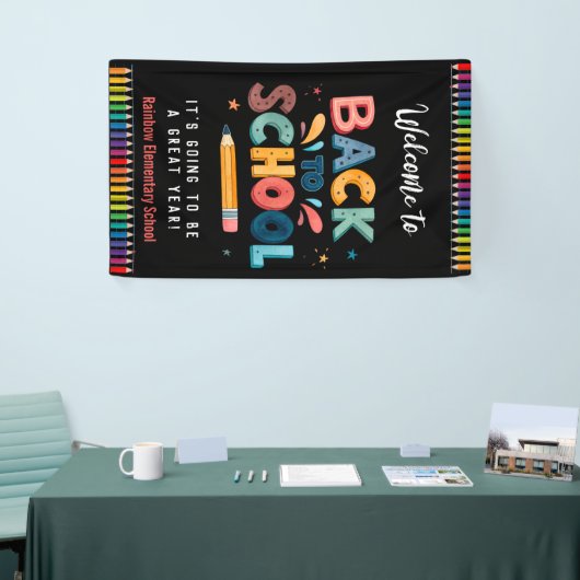 Welcome back to school , First day of school Spandoek (Beurs)