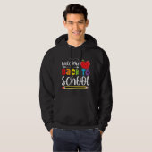 Welcome Back To School First Day of School Teacher Hoodie (Voorkant volledig)
