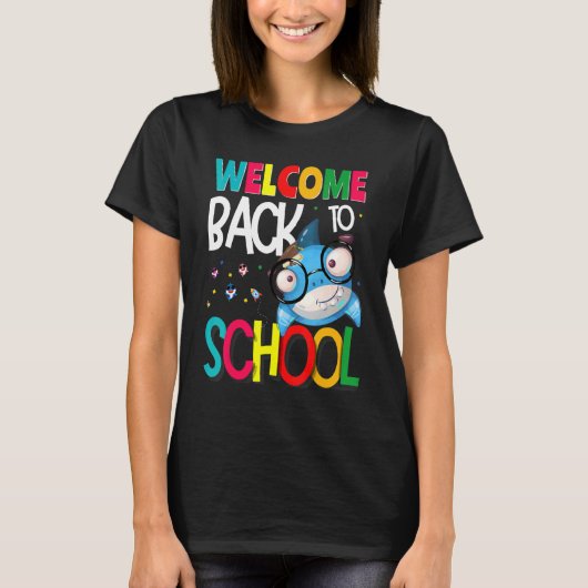 Welcome Back to School First Day of School Teacher T-shirt (Voorkant)