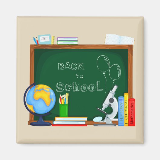 Welcome Back to School Magneet (Voorkant)