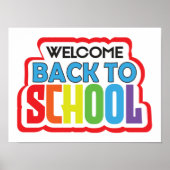 Welcome Back to School Poster (Voorkant)