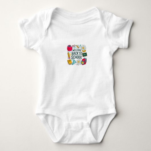 Welcome Back to School Romper (Voorkant)