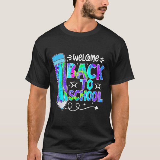 Welcome Back To School Shirts First Day Of School (Voorkant)