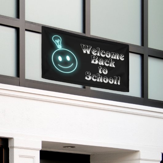 Welcome Back to School Spandoek (Buitenkant Gebouw)