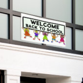 Welcome Back to School Spandoek (Buitenkant Gebouw)