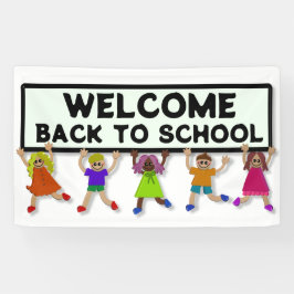 Welcome Back to School Spandoek