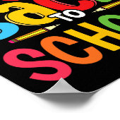 Welcome Back To School Teacher Student First Day O Poster (Hoek)