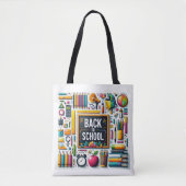 Welcome Back to School Tote Bag (Voorkant)