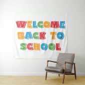 Welcome Back to School Wandkleed (In Situ (horizontaal))