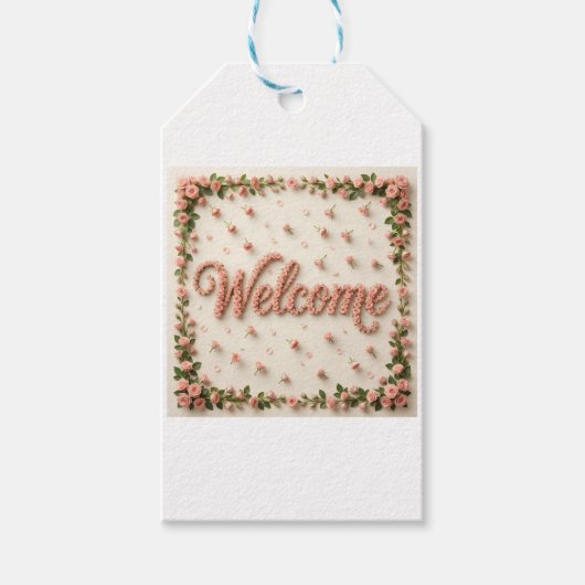 Welcome Cadeaulabel (Voorkant)