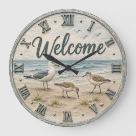 Welcome Coastal Seabirds Rustic Beach House  Grote Klok