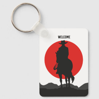 Welcome Cowboy Sleutelhanger