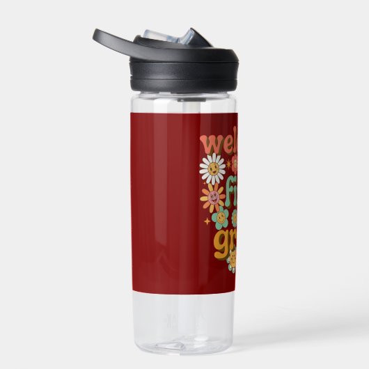 WELCOME FIRST GRADE  FIRST DAY OF SCHOOL BACK WATERFLES (Rechts)