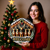 Welcome Five Reindeer Stable Grote Klok