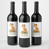 Welcome Fox Wijn Etiket (Flessen)