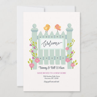 Welcome Gate Moving-aankondiging Kaart