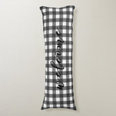 WELCOME GINGHAM LICHAAMSKUSSEN (Voorkant Verticaal)