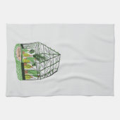 Welcome Green House Botanical Cactus Plants Art Theedoek (Horizontaal)