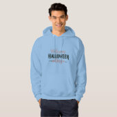 Welcome Halloween Day Typography Design Hoodie (Voorkant volledig)