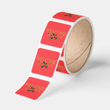 Welcome holly christmas guest 