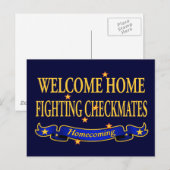 Welcome Home Fighting Briefkaart (Voorkant / Achterkant)