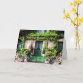 Welcome Home Garden Facade Kaart (Gele Bloem)