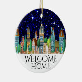 Welcome Home Keramisch Ornament (Rechts)