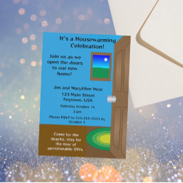 Welcome Home, Open Doors Housewarming Kaart