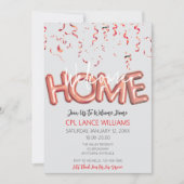 Welcome Home Patriotic Military Hero Party Kaart (Voorkant)