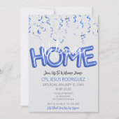 Welcome Home Patriotic Military Hero Party Kaart (Voorkant)