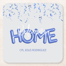 Welcome Home Patriotic Military Hero Party Kartonnen Onderzetters