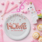 Welcome Home Patriotic Military Hero Party Papieren Bordje (Feest)