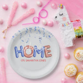 Welcome Home Patriotic Military Hero Party Papieren Bordje (Feest)